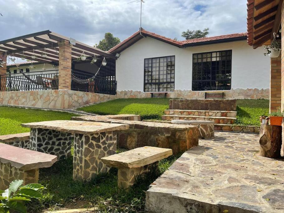 Casa De Campo Villa Tatiana- Mesa De Los Santos Los Santos  Esterno foto